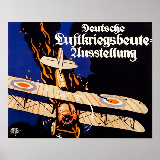 Ausstellung deutscher Plunder aus dem Luftkrieg Poster (Vorne)