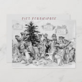 Ausstellung eines eigenen Geschenkgutscheins - Kat Postkarte (Vorne/Hinten)