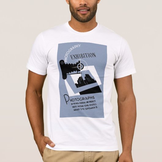 Ausstellung Fotografie T-Shirt (Vorderseite)