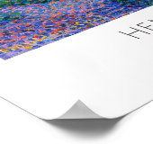 Ausstellung Henri Edmond Cross Pink Cloud Art Poster (Ecke)