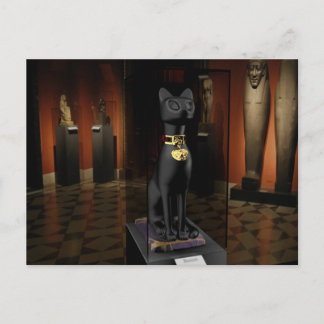 Ausstellung in Ägypten, Bastet Postkarte