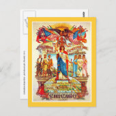 Ausstellung in Kolumbien - Postkarte (Vorne/Hinten)