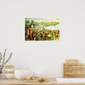 Ausstellung in Kolumbien - Print Poster (Küche)