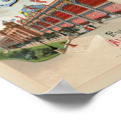 Ausstellung in Paris 1889 Poster (Ecke)