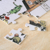 Ausstellung Museum für Naturgeschichte Dinosaur NY Puzzle (Seite)