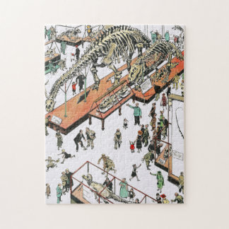 Ausstellung Museum für Naturgeschichte Dinosaur NY Puzzle