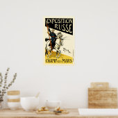 Ausstellung Russe Champ de Mars Maitres de Affiche Poster (Küche)