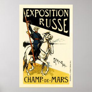 Ausstellung Russe Champ der Mars Maitres de Affich Poster