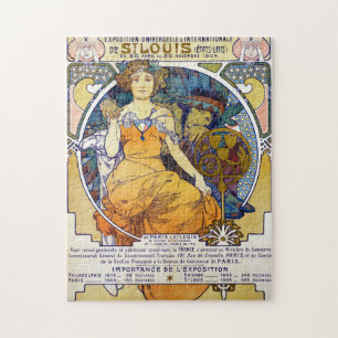 Ausstellung St. Louis, Mucha Puzzle