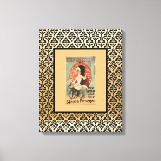 Ausstellung über französische Künstler Willette Leinwanddruck (Vorderseite)