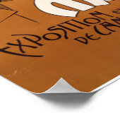 Ausstellung und Koncours des Automobils 1900 in Mo Poster (Ecke)