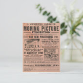 Ausstellung Vintag bewegter Bilder Postkarte (Stehend Vorderseite)