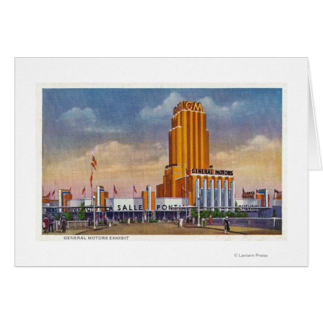 Ausstellung von General Motors, 1934 Weltmesse (Vorderseite (Horizontal))