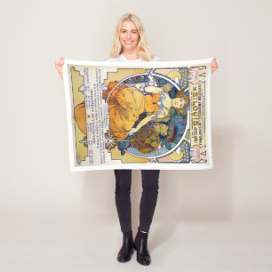 Ausstellung von St. Louis, Mucha Fleecedecke