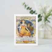 Ausstellung von St. Louis, Mucha Postkarte (Stehend Vorderseite)