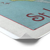 Ausstellung zum Kauf von Louisiana Poster (Ecke)