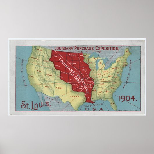Ausstellung zum Kauf von Louisiana Poster (Vorne)