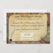 Ausstellung zum Steam Elegance Steampunk BALL CONV Einladung (Rückseite)