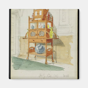 Ausstellungs-Kabinett, c.1860s-70s (w/c u. Magnet