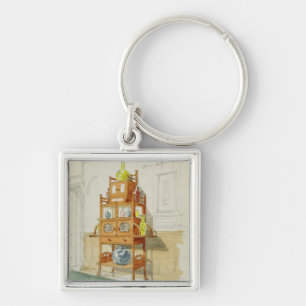 Ausstellungs-Kabinett, c.1860s-70s (w/c u. Schlüsselanhänger