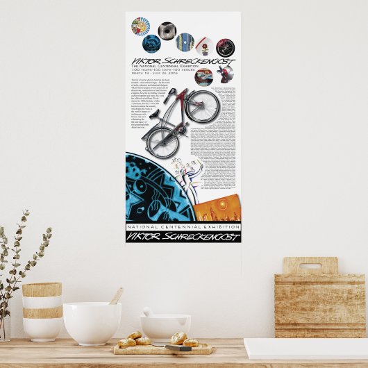 Ausstellungsliste Poster (Küche)