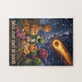 Aussterben der Dinosaurier Puzzle (Horizontal)