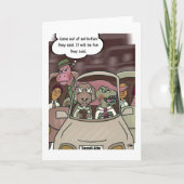 Aussterben Karte (Vorderseite)