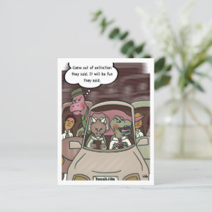 Aussterben Postkarte