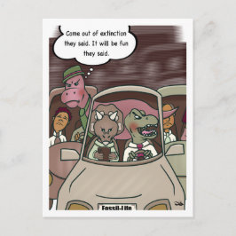 Aussterben Postkarte