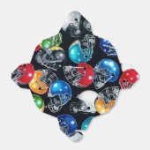 Ausstieg aus dem Football Helm Muster Geschenkschachtel (Ungefaltet)