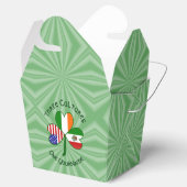 Ausstieg aus dem mexikanischen Irish American Klee Geschenkschachtel (Geöffnet)