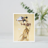 Ausstieg aus der Liebe von Pierrot Postkarte (Stehend Vorderseite)