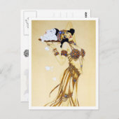 Ausstieg aus der Liebe von Pierrot Postkarte (Vorne/Hinten)