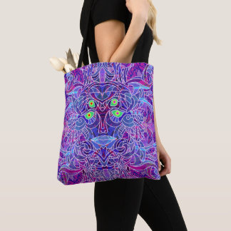 Ausstieg in Pflaume und Periwinkle-Tasche Tasche