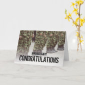 Ausstieg | Militärsoldat Karte (Gelbe Blume)