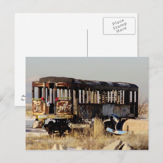 Ausstieg Postkarte (Vorne/Hinten)