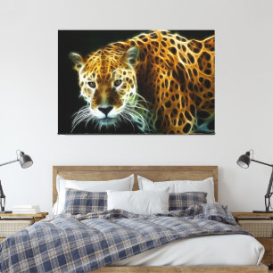 ausstoßen leinwanddruck