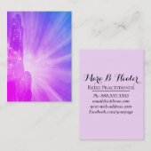 Ausstrahlende *~* Liebe Reiki Energie-heilende Visitenkarte (Vorne/Hinten)