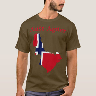 Aust Agder Landkreis Norwegen T-Shirt