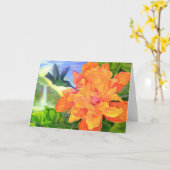 Austausch der Liebe Karte (Gelbe Blume)