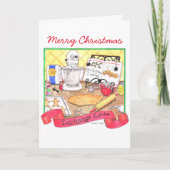 Austausch-Liebe-Weihnachtskarte Feiertagskarte (Vorderseite)