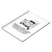 Austausch und Reparatur von Notebooks Notizblock (Linke Seite)