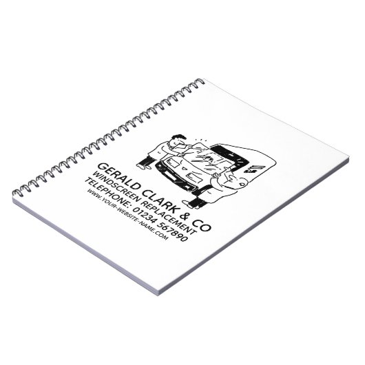 Austausch und Reparatur von Notebooks Notizblock (Linke Seite)