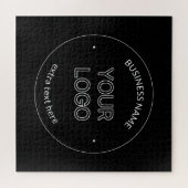 Austausch von Logos und Firmennamen | Schwarz Puzzle (Horizontal)