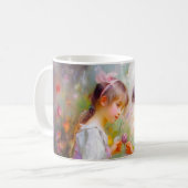 Austausch von Rose und Freundschaft Kaffeetasse (Vorderseite Links)