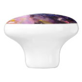 Austausch von Rose und Freundschaft Keramikknauf (Seitenansicht)