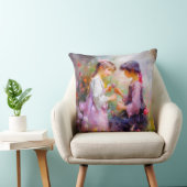 Austausch von Rose und Freundschaft Kissen (Stuhl )