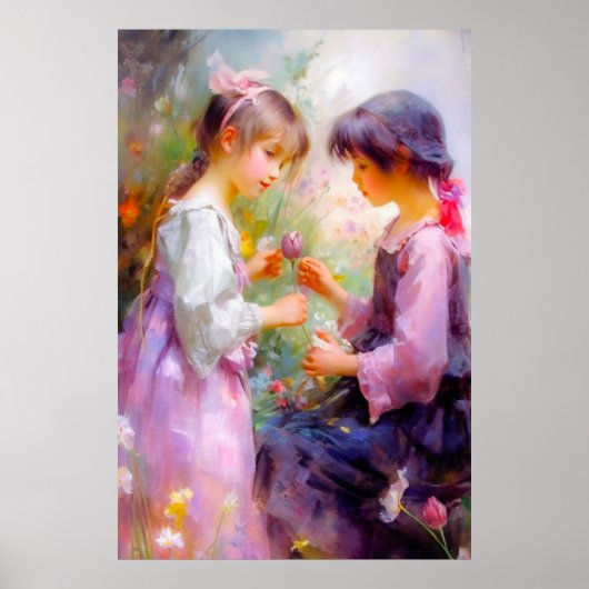 Austausch von Rose und Freundschaft Poster (Vorne)