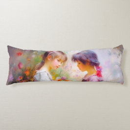 Austausch von Rose und Freundschaft Seitenschläferkissen