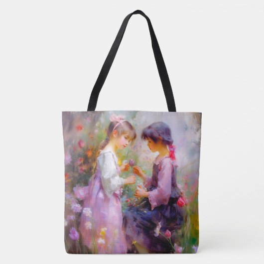 Austausch von Rose und Freundschaft Tasche (Vorderseite)